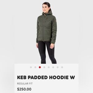 Fjallraven Keb Padded Hoodie xs